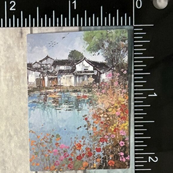 ๐10/$10๐ Oil Painting Reusable Vinyl Sticker Decal - Picture 1 of 1